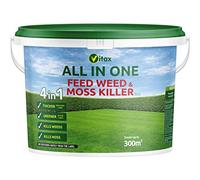 Vitax All in One Feed Weed & Moss Killer – Treats 300 m2 – Tub