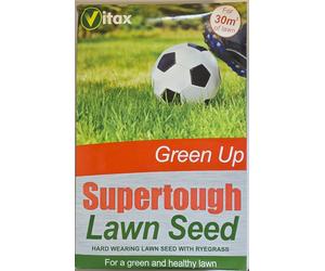 Vitax Grass seed Super Tough HARD WEARING TOUGH LAWN SEED 40 sq.m Green Up