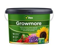 Vitax Growmore Multi-Purpose Plant Feed 10Kg Tub - General Purpose Fertiliser For Fruit, Vegetables & Flowers