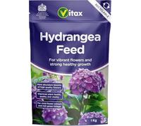 Vitax Hydrangea Feed 1kg - Specialist Fertiliser for Vibrant Blooms & Healthy Shrubs - Promotes Colour, Growth & Root Strength - Ideal for Blue, Pink & White Hydrangeas in Beds or Pots