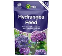 Vitax Hydrangea Feed, Specially Tailored, Added Magnesium And Iron, Improves Plant Health, Resealable 1Kg Pouch