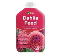 Vitax Liquid Dahlia Feed - 1 Litre High Potash Concentrate For Bigger Blooms