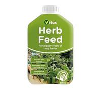 Vitax Liquid Herb Feed 500Ml Fast-Acting Seaweed Enriched Nutrient Formula For Bigger Healthier Flavourful Herbs