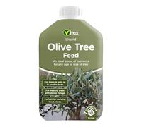Vitax Liquid Olive Tree Feed 1L - Specialist Fertiliser with Seaweed Extract for Healthy Growth and Dense Foliage - Concentrated Nutrients for Indoor and Outdoor Potted or Garden Trees