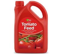 Vitax Liquid Tomato Feed 2L | High Potash Fertiliser NPK 4-2-6 | Makes 500 Litres | Juicier Tastier Tomatoes | Grow Bags Indoor Outdoor Under Cover | Concentrated Formula