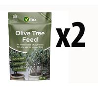 Vitax Olive Tree Feed, Suitable For Borders, Pots & Containers, Encourages Healthy Growth: 0.9Kg Pouch