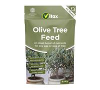 Vitax Olive Tree Feed, Suitable For Borders, Pots & Containers, Encourages Healthy Growth: 0.9Kg Pouch