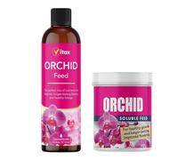 Vitax Orchid Liquid Feed 250Ml & Soluble Feed 200G For Healthy Roots & Flowering