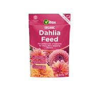 Vitax Organic Dahlia Feed 0.9Kg Nutrient-Rich Organic Fertiliser For Vibrant Blooms In Pots Garden Beds & Containers