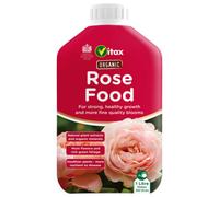 Vitax Organic Liquid Rose Food For Healthier Growth & Bright Blooms 1L