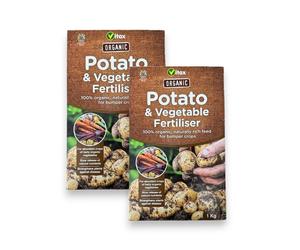 Vitax Organic Potato and Vegetable Fertiliser Slow-Release Plant Food 1Kg-4.5Kg