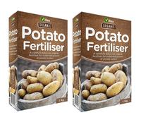 Vitax Organic Potato Vegetable Fertiliser Slow Release Nutrients Feed 1kg x 2