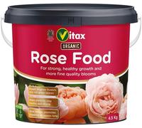 Vitax Organic Rose Food Fertilizer Nitrogen Phosphate Potash Feed 2.5kg-4.5kg