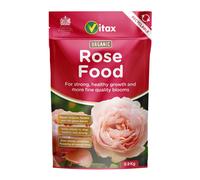 Vitax Organic Rose Food, Specially Tailored Nutrient Mix, Slow Release, 100% Organic, For Healthy Leaves And Bigger Blooms Of Flow