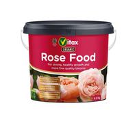 Vitax Organic Rose Food, Specially Tailored Nutrient Mix, Slow Release, 100% Organic, For Healthy Leaves And Bigger Blooms Of Flow