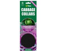 30 Biodegradable Cabbage Collars - Black
