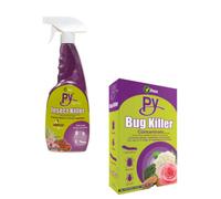 Vitax Py Bug Killer Rtu Spray 750Ml And Concentrate 250Ml Insecticide For Aphids Caterpillars Beetles On Roses Vegetables And Ornamental