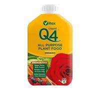 Vitax Q4 All Purpose Liquid Plant Feed, Organic Nutrients, Unique Formula, Optimises Nutrient Uptake, Concentrated, Suitable For I