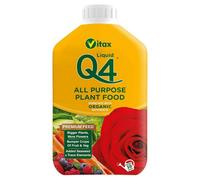 Vitax Q4 All Purpose Liquid Plant Food - 1 Litre Premium Concentrate With Seaweed