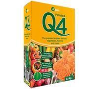 Vitax Q4 All Purpose Plant Food 2.5kg | Professional Pelleted Fertiliser with Organic Nutrients | Essential Trace Elements for Flowers, Fruit & Veg | High Yield Slow Release Garden & Rose Fertilizer