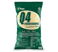 Vitax Q4 All Purpose Plant Food 20kg | Professional Pelleted Fertiliser with Organic Nutrients | Essential Trace Elements for Flowers, Fruit & Vegetables | High Yield Slow Release Allotment Fertilizer