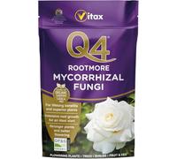Vitax Q4 Rootmore Mycorrhizal Fungi 250g | OF&G Certified Organic Root Inoculant | 5-Component Blend with Seaweed, Humates & Beneficial Bacteria | Stimulates Root Growth in Trees, Shrubs & Edibles