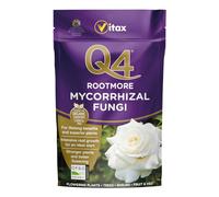 Vitax Q4 Rootmore, Mycorrhizal Fungi, Stimulates Root Growth, Suitable For Flowers, Shrubs And Edibles, Organic - 250G