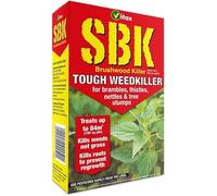 Vitax SBK Brushwood Killer: Advanced Formula for Complete Weed Control, Safely Targets Tough Weeds and Hardwood Saplings, Ideal for Nettles, Docks, Thistles, Brambles, and More (250ml)