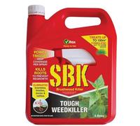 Vitax SBK Brushwood Killer: Advanced Formula for Complete Weed Control, Safely Targets Tough Weeds and Hardwood Saplings, Ideal for Nettles, Docks, Thistles, Brambles, and More (4L)