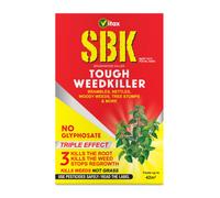 Vitax SBK Tough Weedkiller Kills Down To The Roots Suitable For Brambles Nettles Dock Woody Weeds Hardwood Tree Stumps Targets Weeds Not Grass Conce