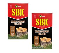 Vitax Sbk Tree Stump Killer 250Ml Pack Of 2 Glyphosate Free Effective Root & Weed Control For Stumps And Woody Weeds