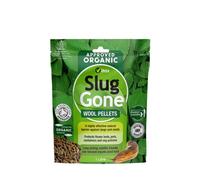 Vitax Slug Gone 1L Natural Wool Pellets For Organic Gardens Protect Plants From Slugs & Snails Improves Soil & Plant Health