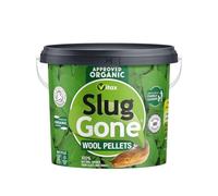 Vitax Slug Gone 5L Natural Wool Pellets For Organic Gardens Protect Plants From Slugs & Snails Improves Soil & Plant Health
