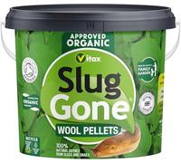 Vitax Slug Gone Wool Pellets 5L | Organic Slug & Snail Deterrent | Soil Association Certified | Pet Safe | Chemical Free | Mulch & Slow Release Fertiliser | British Wool | Organic Gardening | UK