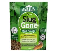 Vitax Slug Gone Wool Pellets, Natural, Organic Barrier To Protect Borders, Pots & Containers From Slugs And Snails, Long Lasting - 1L