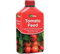 Vitax Tomato Feed 1L Liquid Fertiliser Boosts Growth And Fruit In Grow Bags Pots And Greenhouses
