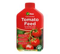 Vitax Liquid Tomato Feed 1L - High Potash Formula - For Indoor & Outdoor - Apply To Individual Plants For Healthy, Juicy Crops All Season Maximize Growth, Flavor, And Yield