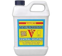 VITCAS 1 liter Central Heating System - Inhibitor - Concentrate - Prolongs Boiler Life - Protect From Scale - Sludge Remover - Corrosion - Easy to Use