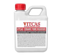 VITCAS 1 Liter Ceramic Fibre Rigidiser- Silicate Compound- Corrosion Protector- kilns, forges- Hardening Coat for Ceramic Fiber Materials