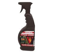 VITCAS Stove Glass Cleaner- Handy spray trigger- Effective - Directly spray- Dry cleaner- Multi-Purpose cleaning spray- Quick and Simple- Stubborn Stains- Soot- Grease-Tar and Burnt On Marks