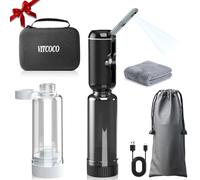 VITCOCO 200ML*2 Travel Bidets, IPX7 Electric Portable Bidet Sprayer, Rechargeable Toilet Water Sprayer, Mini Bidet, for Personal Hygiene，Intimate Shower, Postpartum, Infant, Perineal, Hemmoroid Care