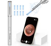 VITCOCO Ear Wax Removal Kit Camera 1920p Wireless Smart Visual Ear Cleaner, 3.9mm Ear Camera for iPhone iPad & Android Smart Phones