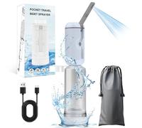 VITCOCO Travel Bidet, Portable Bidet Sprayer, Electric Bidet Rechargeable, Handheld Bidets Toilet Sprayer, Intimate Shower, Saves Paper, Essential for Postpartum, Infant, Hemmoroid Care, White
