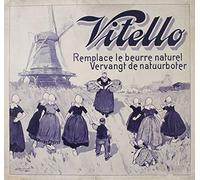 Vitello by Henri Cassiers 1900 Belgium Food Advert Print Poster Wall Art Picture A4 +