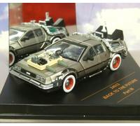 VITESSE 1/43 DELOREAN TIME MACHINE BACK TO THE FUTURE PART III 3 1950'S WHEELS