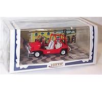 Vitesse Austin Mini Moke Rental Macau Red with 2 Figures 1:43 scale diecast model