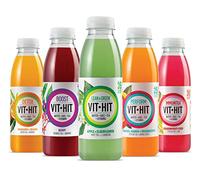 Vithit Vitamin Drink Variety Pack - 3 Lean & Green, 3 Detox, 2 Immunitea, 2 Perform, 2 Boost | Vegan, Low Sugar, Low Calories, Vitamin Soft Drink | 100% RDA of 8 Vitamins (500ml x 12 Bottles)