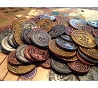 Viticulture Board Game: Metal Lira Coins Upgrade Pack