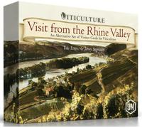 Stonemaier Games | Visit from the Rhine Valley: Viticulture Exp. | Board Game Expansion | Ages 12+ | 1-6 Players | 60-90 Minutes Playing Time