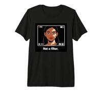 Vitiligo is Not a Filter Natural Beauty Statement Premium T-Shirt